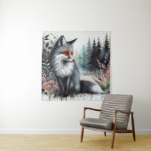 Een vleugje Sinaasappel Wandkleed (In situ)