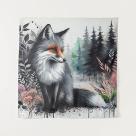 Een vleugje Sinaasappel Wandkleed