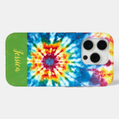 EEN VLEUGJE SMARAGDKLEUR MODERN STROPDAS-DYE Case-Mate iPhone CASE (Achterkant (horizontaal))