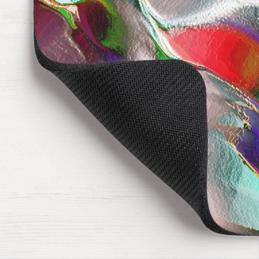 Een vleugje subtiele of kleurrijke extravagantie i muismat (Hoek)