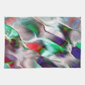 Een vleugje subtiele of kleurrijke extravagantie i theedoek (Horizontaal)