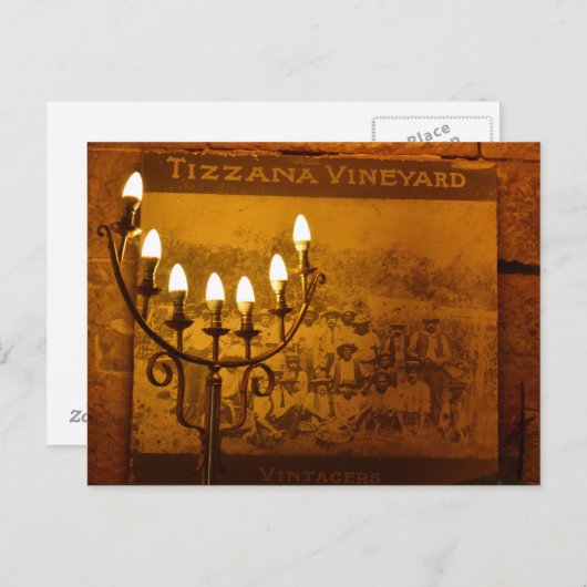 Een vleugje Tizzana Winery Briefkaart (Voorkant / Achterkant)