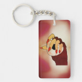 Een vleugje Trippy Vision Sleutelhanger (Voorkant)