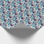 Een vleugje weelde: een samensmelting van Paarse e Cadeaupapier (Hoek)