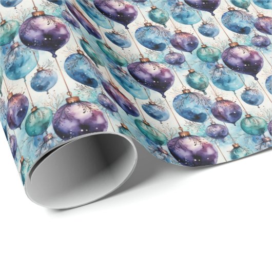 Een vleugje weelde: een samensmelting van Paarse e Cadeaupapier (Rol Hoek)