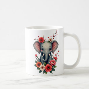Een vleugje zomer: de baby-olifant koffiemok