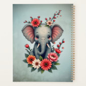 Een vleugje zomer: de baby-olifant planner (Achterkant)