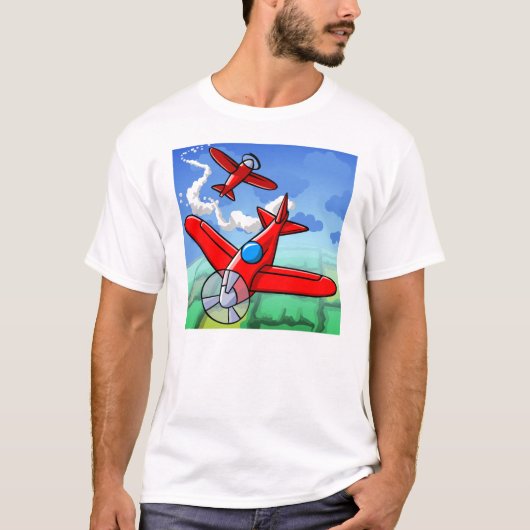 Een vliegend avontuur t-shirt (Voorkant)