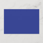 Een vliegtuig dat in de lucht vliegt informatiekaartje (Voorkant)