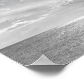 Een vliegtuig komt binnen voor een landing op Prin Poster (Hoek)