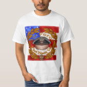 Een vliegtuig met een vliegtuig t-shirt (Voorkant)