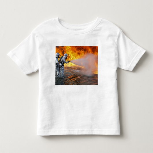 Een vliegtuig reddingsteams kinder shirts (Voorkant)