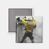 Een vliegtuig regisseur signaleert een F/A-18C Hor Magneet (Voorkant / Achterkant)