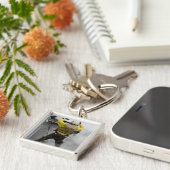 Een vliegtuig regisseur signaleert een F/A-18C Hor Sleutelhanger (Zijkant)