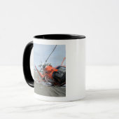 Een vliegtuigongeluk met een Amerikaanse kustwacht Mok (Voorkant links)