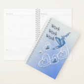 Een vlinder en hart planner (Display)