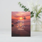 Een vlinder om me te herinneren briefkaart (Staand voorkant)