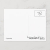 Een vlinder om me te herinneren briefkaart (Achterkant)