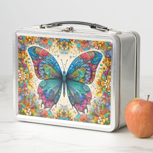 Een vlinder regenboogballet (In situ)