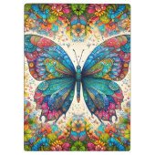 Een vlinder regenboogballet klembord (Achterkant)