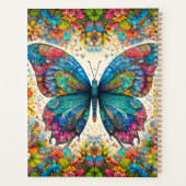 Een vlinder regenboogballet planner (Achterkant)