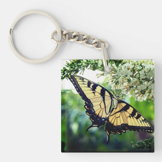 Een vlinder sleutelhanger (voorkant)
