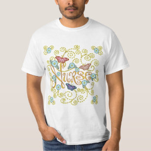 Een vlinder zurig t-shirt