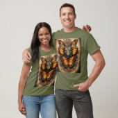 Een vlinderrat koning tattoo symboliseert T-shirts (Unisex)