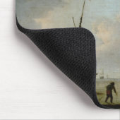 Een vloed in kalm water muismat (Hoek)