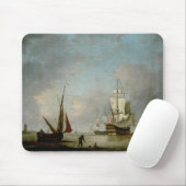 Een vloed in kalm water muismat (Met muis)