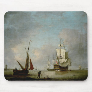 Een vloed in kalm water muismat