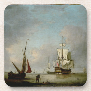 Een vloed in kalm water onderzetter