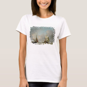 Een vloed in kalm water t-shirt