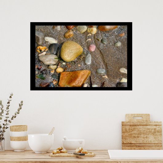 Een vloed van verborgen schat poster (Keuken)