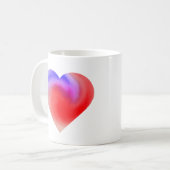 Een vloedgolf van liefde koffiemok (Voorkant links)