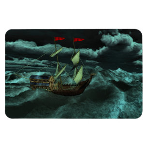 Een vloeibaar Zee in de natuur en in de opslagruim Magneet