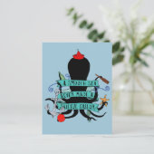 Een vloeiend Zee heeft nooit een behendige redder Briefkaart (Staand voorkant)