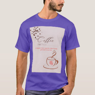Een vloeistof die ruikt als verse grond hemelse jo t-shirt