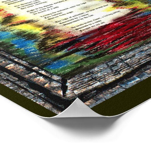 Een vloek poster (Hoek)