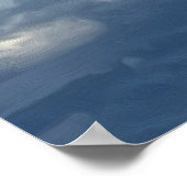 Een vlucht onder de wolken poster (Hoek)