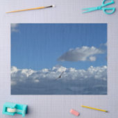 Een vlucht onder de wolken tissuepapier (Craft)