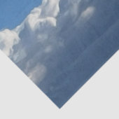 Een vlucht onder de wolken tissuepapier (Detail)