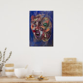 Een vlucht over de nest van Cuckcoo Poster (Keuken)