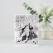 Een vluchtige installatie onder de verschrikkingen briefkaart (Staand voorkant)