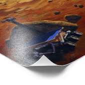 Een voertuig van Mars 2 Foto Afdruk (Hoek)