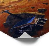 Een voertuig van Mars 2 Poster (Hoek)