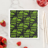 Eén voet in de grafiek servet (Insitu)