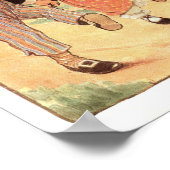 Eén voet omhoog, één voetje omlaag, nerijy Rhyme a Poster (Hoek)