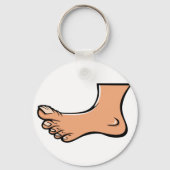 Eén voet Sleutelhanger (Voorkant)