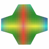 Een voetbal heeft een kleurrijk geometrisch (Enkel)